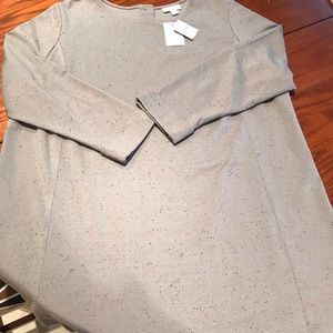 J Jill grey tunic with black flecks XL NWT